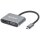MANHATTAN USB-C auf HDMI & VGA 4in1 Konverter Power Delivery