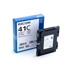 Ricoh Tinte 405762 cyan GC41C bis zu 2.200 Seiten ISO/IEC 24711