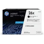 HP 26X original LaserJet Toner cartridge CF226XD Black...