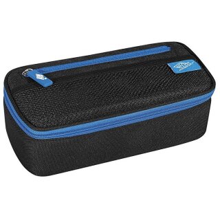 WEDO Mäppchen Schlamperbox schwarz/hellblau