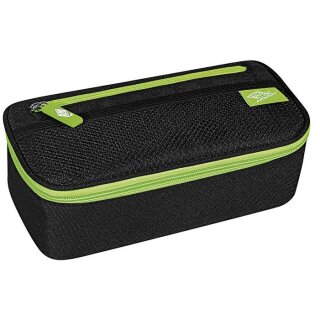 WEDO Mäppchen Schlamperbox schwarz/hellgrün