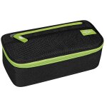 WEDO Mäppchen Schlamperbox schwarz/hellgrün