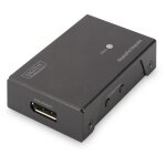 DIGITUS DP-Repeater bis 20m FullHD bis 13m UHD 4K schwarz