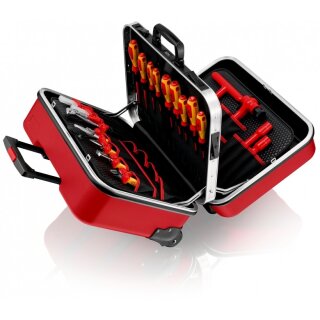 KNIPEX Werkzeugkoffer BIG Twin Move RED best