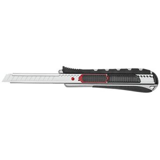 WEDO Cutter Safety 9 mm 2in1 TÜV geprüft silber/schwarz