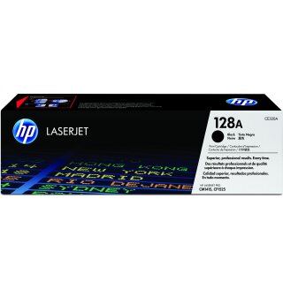 HP 128A original LaserJet Toner cartridge CE320A black standard capacity 2.000 pages 1-pack