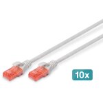 DIGITUS CAT 6 U/UTP Patchkabel - LSZH. 10 Stück....