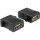DELOCK Adapter HDMI-A Buchse > A Buchse mit Schraubanschluss