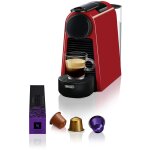 DeLonghi Kaffeemaschine Nespresso Essenza mini rot
