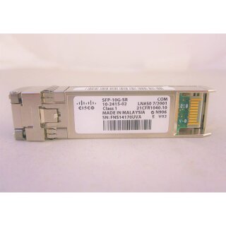 Cisco 10GBASE-SR SFP MODULE