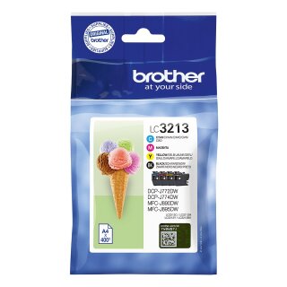 Brother LC-3213VAL black Cyan Magenta Yellow
