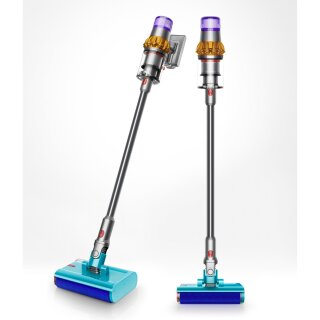 Dyson V15s Detect Submarine Nass- und Trockenstaubsauger (Nickel/Blau)