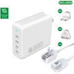 4smarts Ladegert GaN Flex Pro 200W 4 USB-C. wei