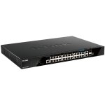 D-Link DGS-1520-28MP/E 28-Port GBit PoE Smart Mgt Stack...