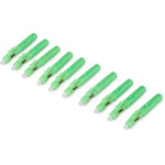 DIGITUS LWL Feldstecker LC/APC Singlemode 10 Stk. grün