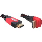 DELOCK Kabel HDMI A-A St/St gewinkelt 5m
