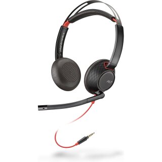 HP Poly Blackwire 5220 3.5mm Top