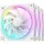 120mm DeepCool FL12 White Triple-Pack