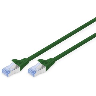 DIGITUS CAT 5e SF/UTP Patchkabel. 15m. grün