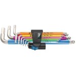 Wera 3950/9 Hex-Plus Multicolour HF Stainless 1