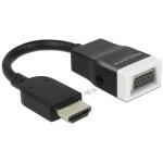 DELOCK Adapterkabel HDMI-A Stecker > VGA Buchse mit...