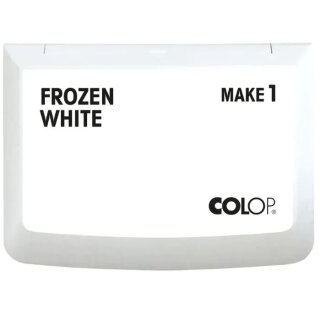 COLOP MAKE1 Stempelkissen frozen white retail