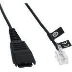 QD to RJ10 coiled 0.5-2meters Siemens compatibility