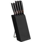 Fiskars Küchenmesser Schwarzer Stein Set 5 Messer