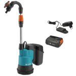 Gardena Akku-Regenfasspumpe 2000/2 18V P4A Ready-To-Use Set