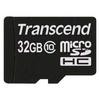 CARD microSD Card 32GB Transcend SDHC UHS1 600x w/Adap.