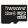 CARD microSD Card 32GB Transcend SDHC UHS1 600x w/Adap.