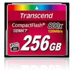 CARD CompactFlash Card 256GB Transcend TS256G800. MLC