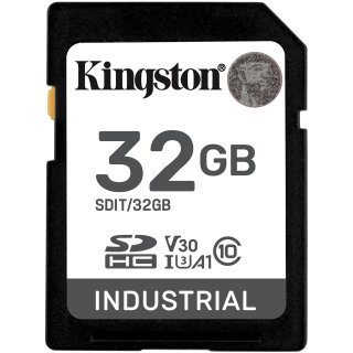 CARD Card 32GB Kingston HC Industrial -40C to 85C retail