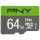 CARD Micro XC Card 64GB PNY Elite CL.10 U1 retail