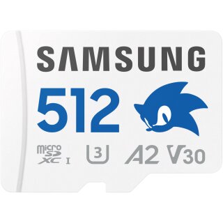 CARD Micro Card 512GB Samsung Sonic inkl. Adapter retail