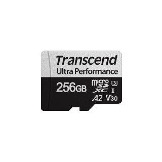 CARD microSD Card 256GB Transcend SDXC USD340S w/Adapter