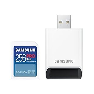 CARD Card 256GB Samsung XC PRO Plus (2023)(CL10) Reader retail