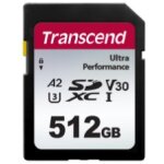 CARD Card 512GB Transcend SDXC SDC340S 160/90 MB/s