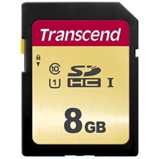 CARD Card 8GB Transcend SDHC SDC500S 95/60 MB/s