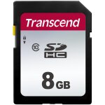 CARD Card 8GB Transcend SDHC SDC300S 20/10 MB/s