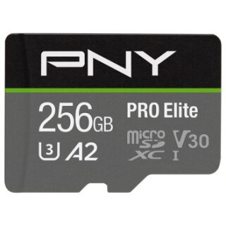 CARD Micro XC Card 256GB PNY Pro Elite R100MB/s W90MB/s reta