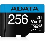 CARD MicroSD 256GB ADATA SDXC (UHS-I Class 10) m. A. retail