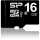 CARD Micro 16GB Silicon Power SDHC CL.10 inkl. Adapter