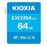 CARD KIOXIA SD-Card Exceria 64GB Gen 2.