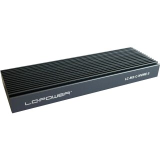 LC-Power NVMe/SATA M.2-SSD USB3 Gen2 LC-M2-C-NVME-3