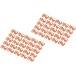 DIGITUS Farbclips für Patchkabel 100Stk. Orange