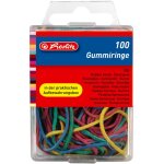 Herlitz Gummiring 100er Box 20-70mm Durchmesser