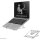 Laptop-Ständer. faltbar. 5KG NSLS085SILVER Neomounts