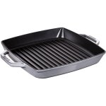 Staub Grillpfanne induktion quadratisch 28cm Graphit-grau