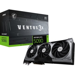 RTX 5090 32GB MSI Vanguard SOC GDDR7 3 Fan